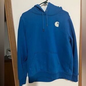 Carhartt women Blue Hoodie sweatshirt